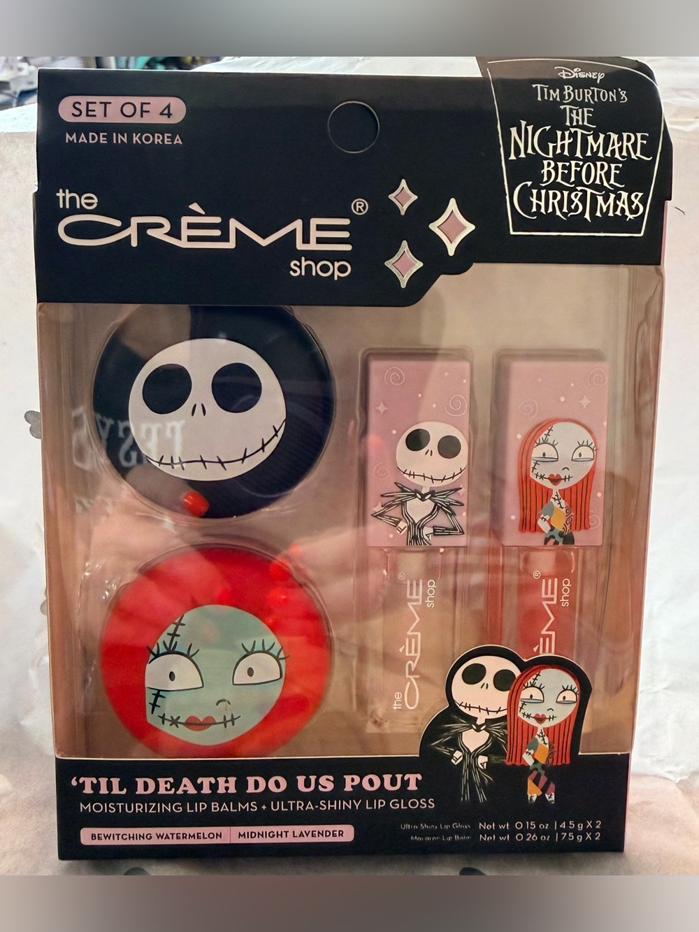 Creme shop NBC Ultra lip set NIB S1